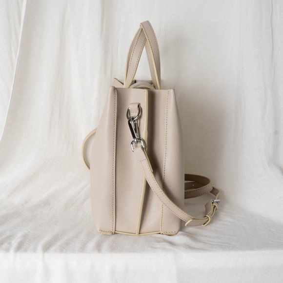 😍The Stella Genuine Leather Satchel Bag - Cream - Picture 11 of 14